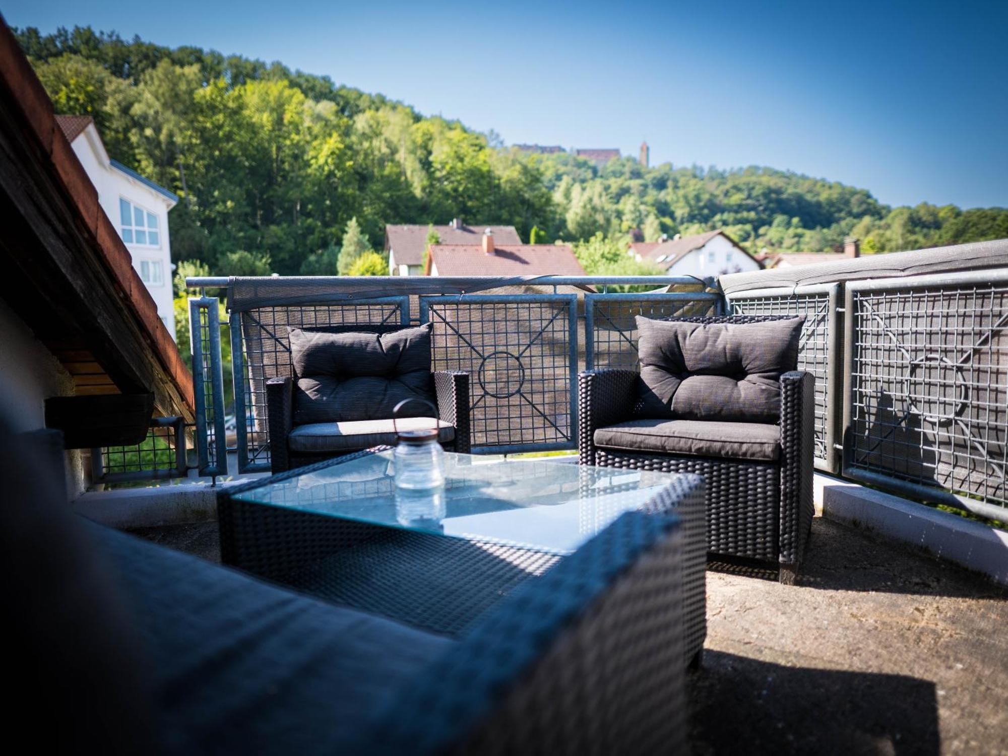 Studio Mit Balkon Coburg Dış mekan fotoğraf